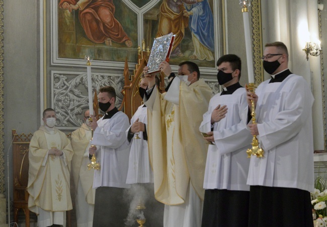 Uroczystość Najświętszego Ciała i Krwi Chrystusa w radomskiej katedrze