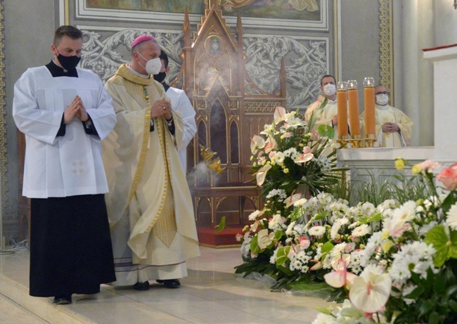 Uroczystość Najświętszego Ciała i Krwi Chrystusa w radomskiej katedrze