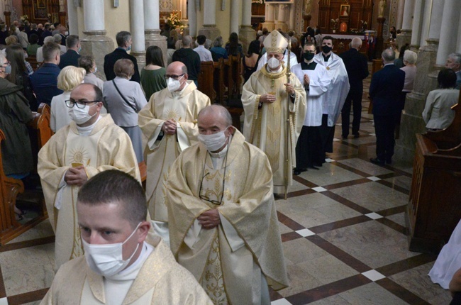 Uroczystość Najświętszego Ciała i Krwi Chrystusa w radomskiej katedrze