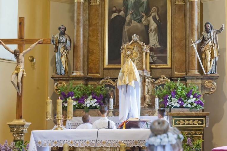 Boże Ciało w Kudowie Zdroju Słonem