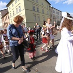 Procesja eucharystyczna w parafii Bożego Ciała w Krakowie 2021