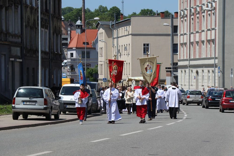 Boże Ciało u św. Barbary i w Zmartwychwstaniu w Wałbrzychu