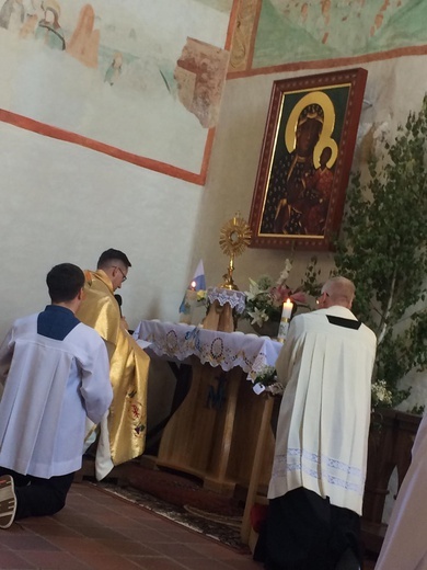 Boże Ciało 2021 - parafia pw. św. Jakuba w Małujowicach