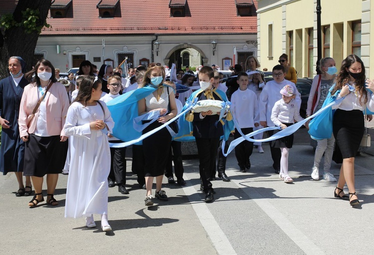 Uroczystość Bożego Ciała w parafii konkatedralnej w Żywcu - 2021