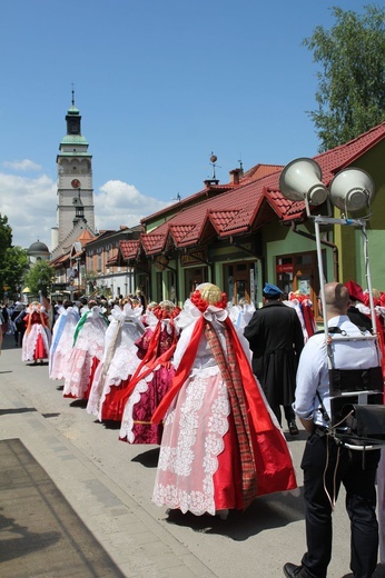 Uroczystość Bożego Ciała w parafii konkatedralnej w Żywcu - 2021