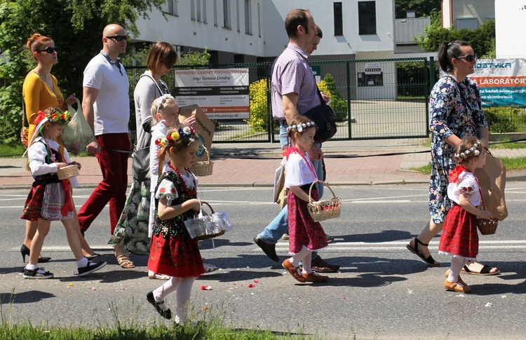 Uroczystość Bożego Ciała w parafii konkatedralnej w Żywcu - 2021