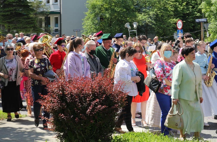 Uroczystość Bożego Ciała w parafii konkatedralnej w Żywcu - 2021