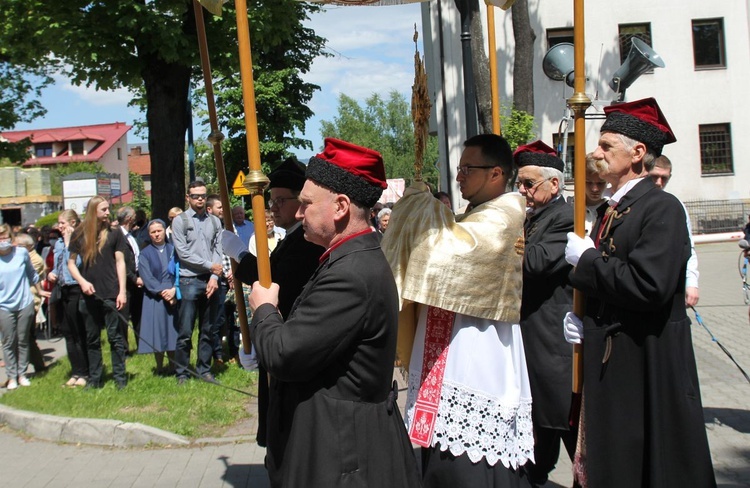 Uroczystość Bożego Ciała w parafii konkatedralnej w Żywcu - 2021