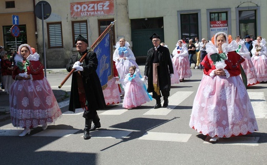 Uroczystość Bożego Ciała w parafii konkatedralnej w Żywcu - 2021