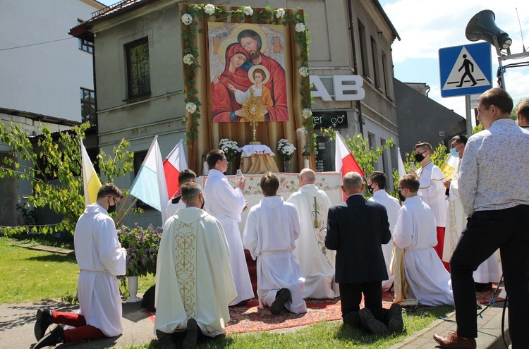 Uroczystość Bożego Ciała w parafii konkatedralnej w Żywcu - 2021