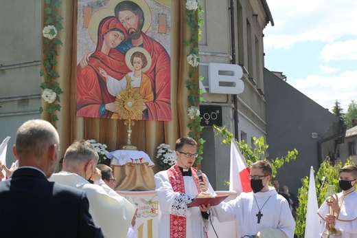 Uroczystość Bożego Ciała w parafii konkatedralnej w Żywcu - 2021