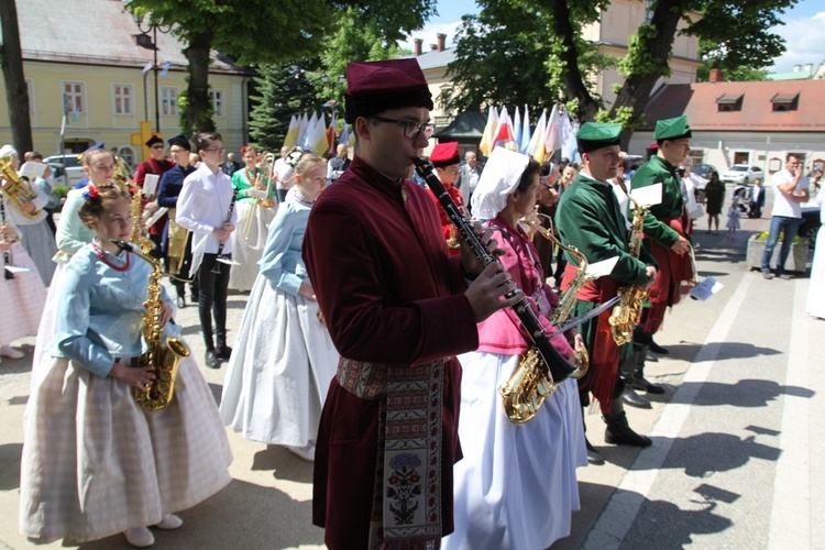 Uroczystość Bożego Ciała w parafii konkatedralnej w Żywcu - 2021