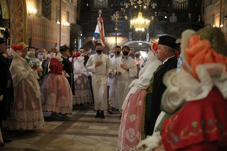 Uroczystość Bożego Ciała w parafii konkatedralnej w Żywcu - 2021