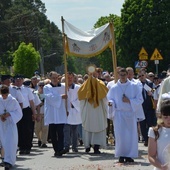 Procesja Bożego Ciała w Cieksynie.