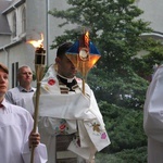 Uwielbienie w Wysokienicach. Boże Ciało