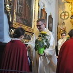 Procesja eucharystyczna w parafii Świętego Krzyża w Krakowie 2021