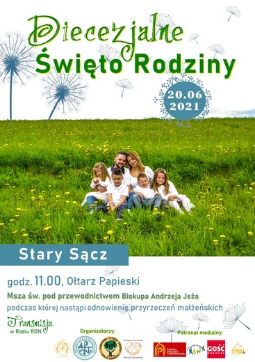 Stary Sącz. 20 czerwca Diecezjalne Święto Rodziny