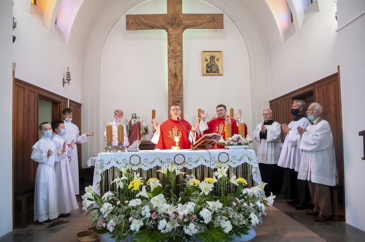 Wprowadzenie relikwii męczenników z Peru