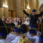 Poświęcenie sztandaru orkiestry w Górze św. Małgorzaty