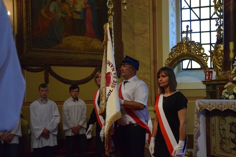 Poświęcenie sztandaru orkiestry w Górze św. Małgorzaty