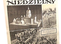 	Okładka „Gościa” z 9 września 1934 r. Według projektu kopuła miała znajdować się 38 metrów wyżej.