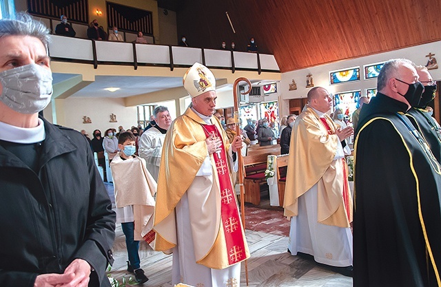 	Modlitewnemu maszerowaniu w intencji życia i rodziny przewodniczył bp Krzysztof Włodarczyk.