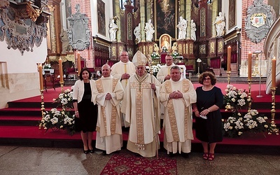 Na liturgii obecni byli także członkowie rodzin.