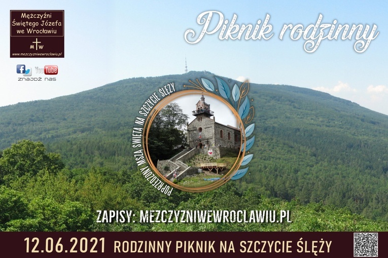 Mężczyźni św. Józefa zapraszają na Piknik Rodzinny na szczycie Ślęży