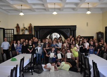 Wiejska gra terenowa z kard. Stefanem Wyszyńskim