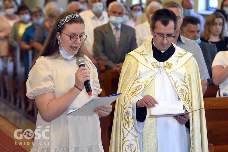 Rozpoczęcie peregrynacji figury św. Michała Archanioła w Świebodzicach