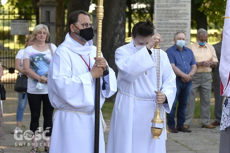 Rozpoczęcie peregrynacji figury św. Michała Archanioła w Świebodzicach