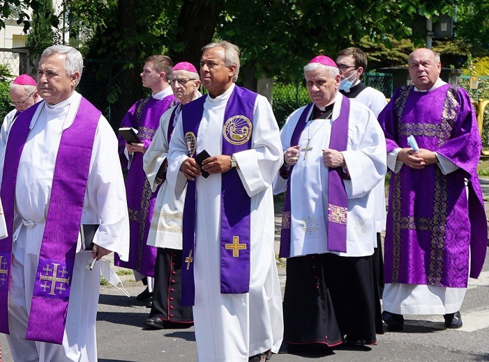 Pogrzeb śp. ks. prałata Augusta Duffka