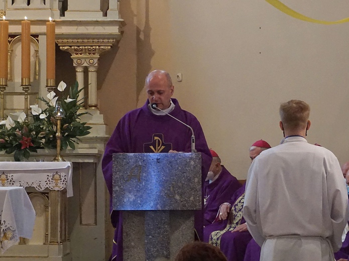 Pogrzeb śp. ks. prałata Augusta Duffka