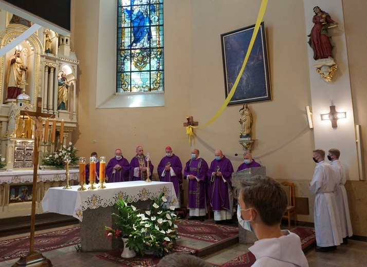 Pogrzeb śp. ks. prałata Augusta Duffka