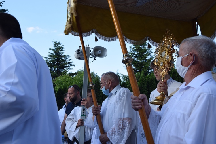 Zakończenie oktawy Bożego Ciała w Rawie