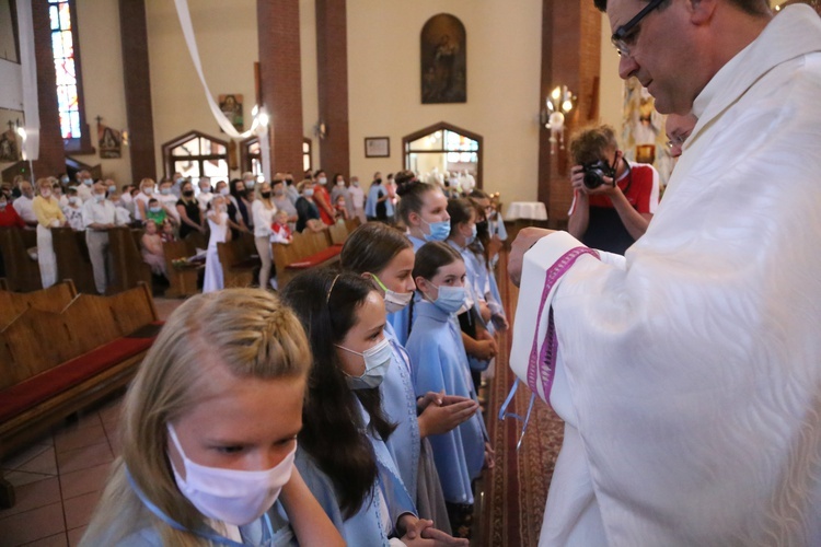 Brzesko. Przyjęcie ministrantów i deesemek