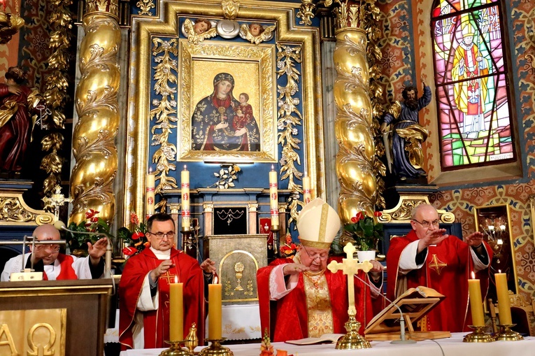 Poświęcenie kaplicy św. Józefa w Gaju
