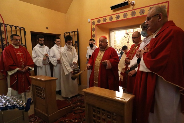 Poświęcenie kaplicy św. Józefa w Gaju