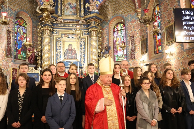 Poświęcenie kaplicy św. Józefa w Gaju