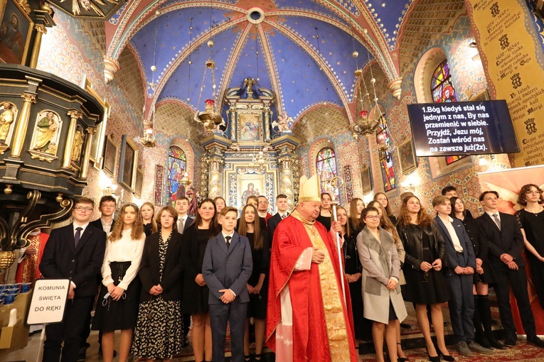 Poświęcenie kaplicy św. Józefa w Gaju
