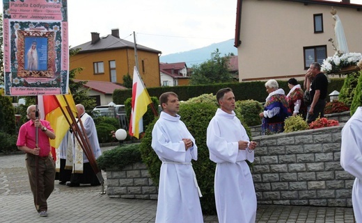 Relikwie św. Teresy od Dzieciątka Jezus i jej rodziców, Ludwika i Zelii Martin w Kalnej