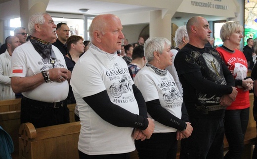 Harleyowcy u św. Antoniego w Kalnej - 2021