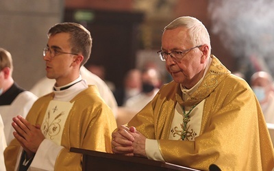 	Słowa modlitwy odczytał przewodniczący KEP abp Stanisław Gądecki.