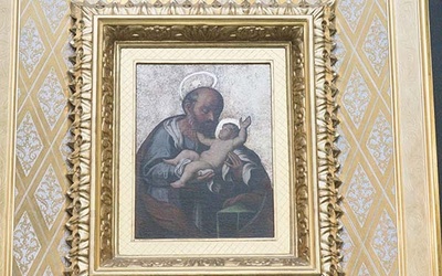 Obraz św. Józefa  znajduje się w kościele  w Nowym Wiśniczu.
