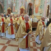 Msza jubileuszowa kapłanów wyświęconych w 1971 roku.