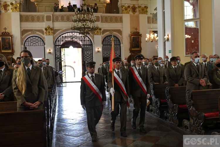 Pielgrzymka leśników do Rokitna