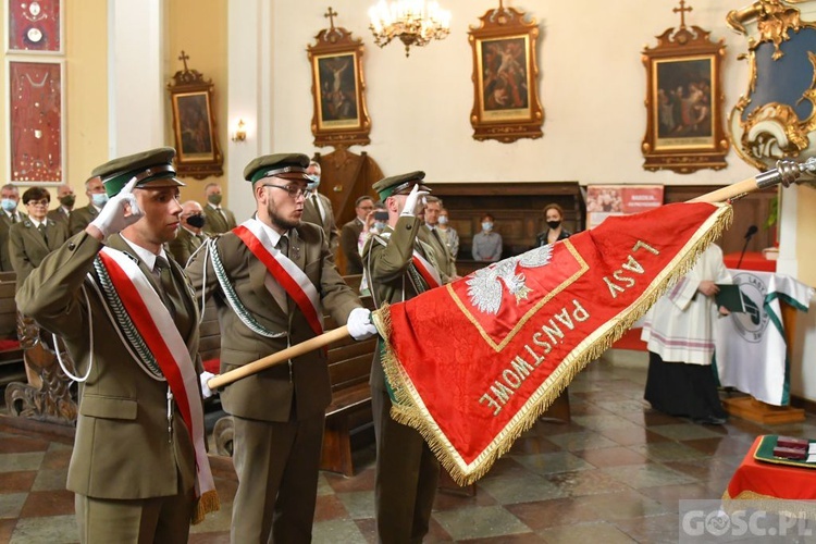 Pielgrzymka leśników do Rokitna