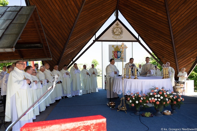 Pielgrzymka chorych i cierpiących oraz służby zdrowia do Rokitna