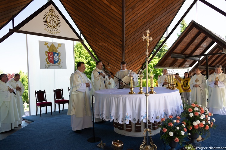 Pielgrzymka chorych i cierpiących oraz służby zdrowia do Rokitna