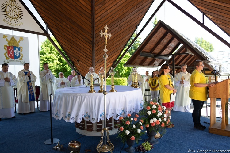 Pielgrzymka chorych i cierpiących oraz służby zdrowia do Rokitna